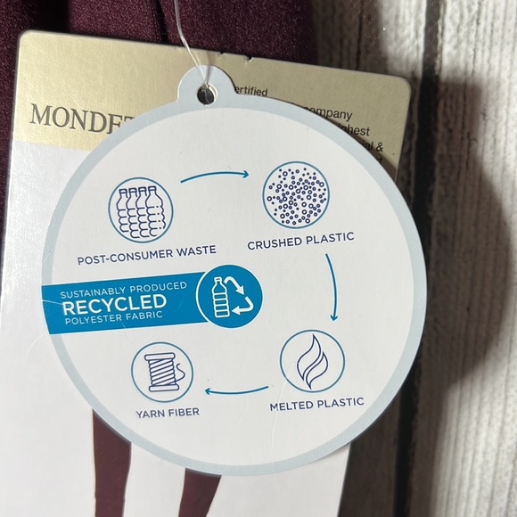 Monde wine tasting cozy warm joggers size medium - Picture 6 of 12